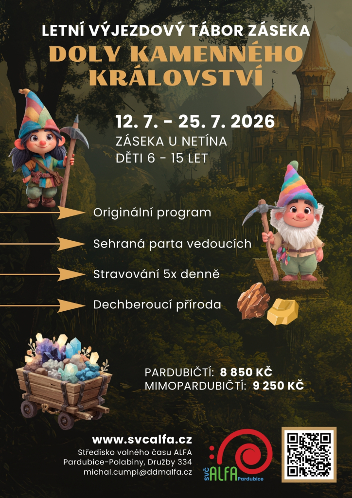 Výjezdový letní tábor Záseka