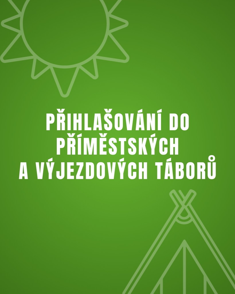 Přihlašování na tábory 