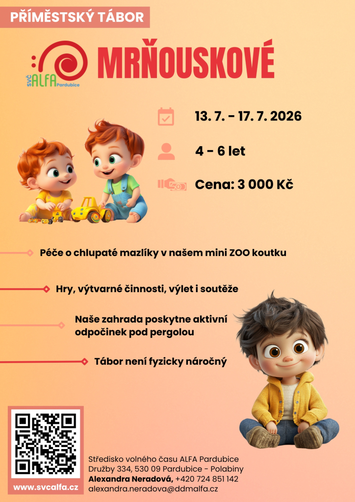 Příměstský tábor Mrňouskové