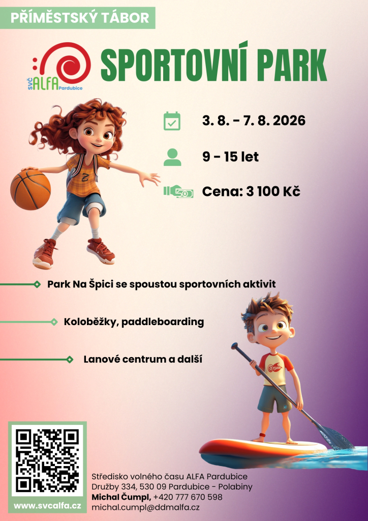 Příměstský tábor - Sportovní park