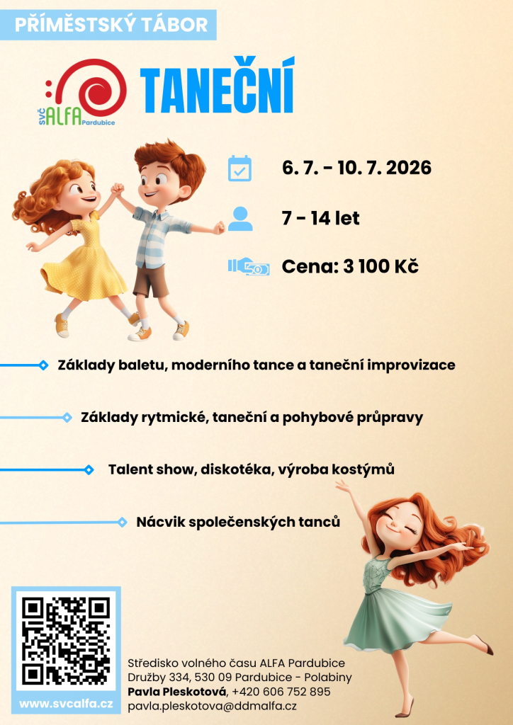 Příměstský taneční tábor