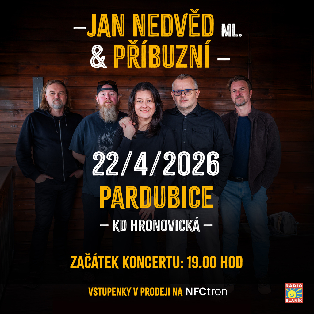 Jan Nedvěd ml. & Příbuzní 2026 I 22. 4. 2026 