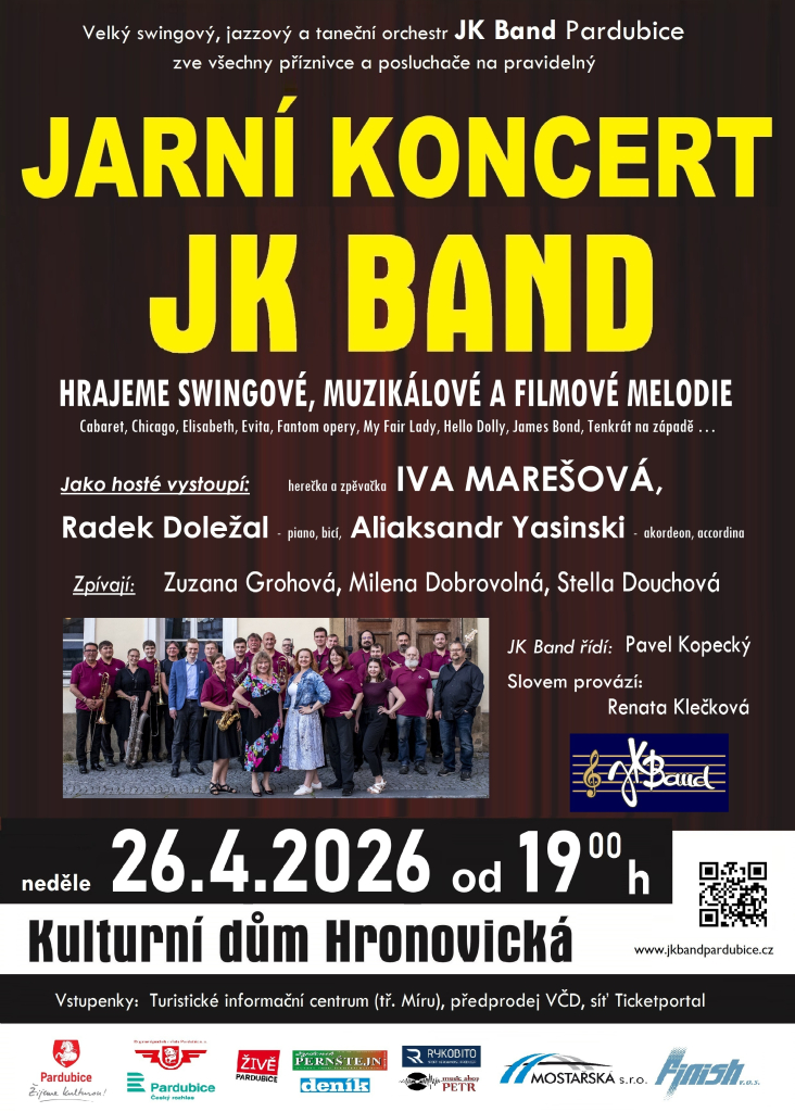 Jarní koncert JK Bandu I 26. 4. 2026 