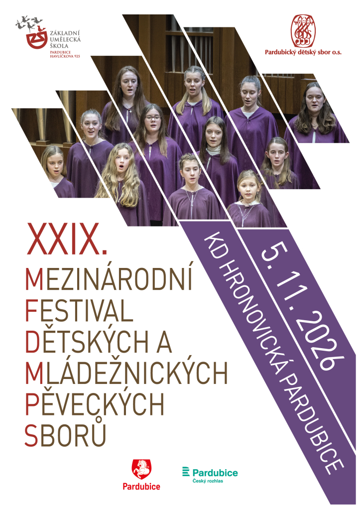 Festival dětských pěveckých sborů Pardubice I 5. 11. 2026 