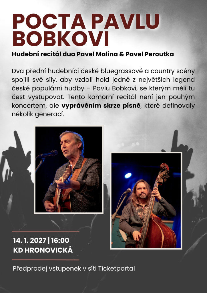 Pocta Pavlu Bobkovi I 14. 1. 2027 