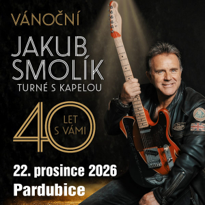 Jakub Smolík - vánoční koncert 40 let s vámi I 22. 12. 2026