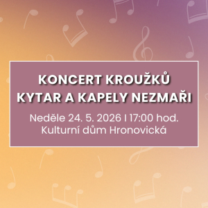 Koncert kroužků kytar a kapely Nezmaři