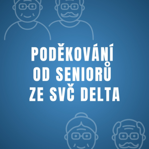Poděkování od seniorů ze SVČ ALFA, op DELTA