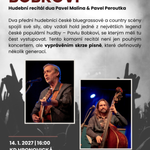 Pocta Pavlu Bobkovi I 14. 1. 2027 