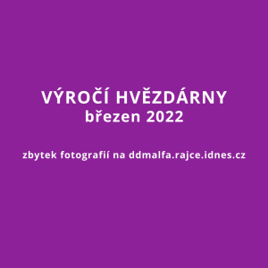 Výročí hvězdárny 2021